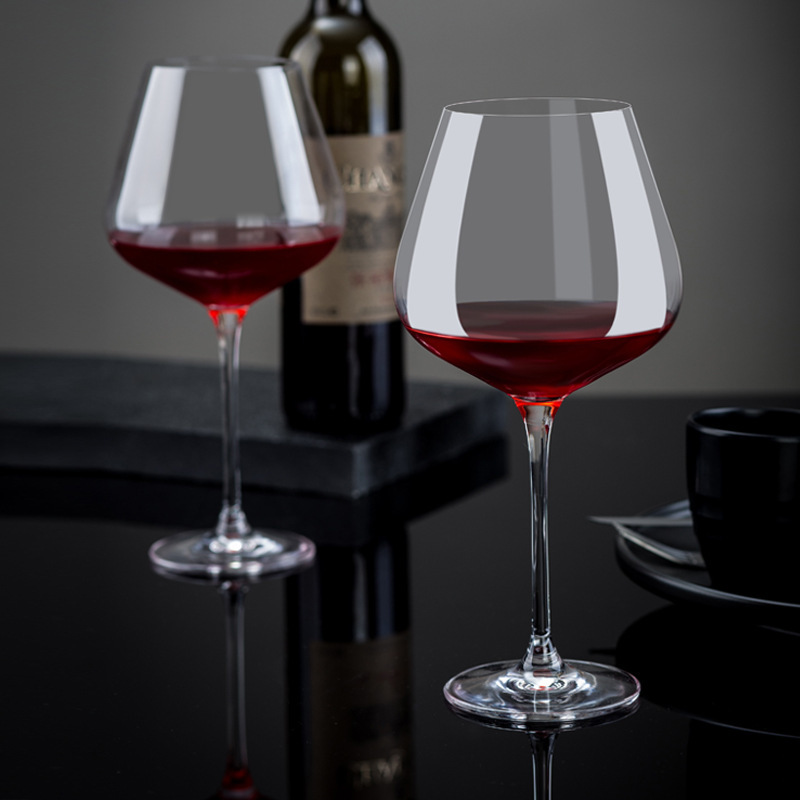 Originality Transparent Glass Burgundy Wine Cup Classic European And American Style Bar, Restaurant, Winery Best Friends