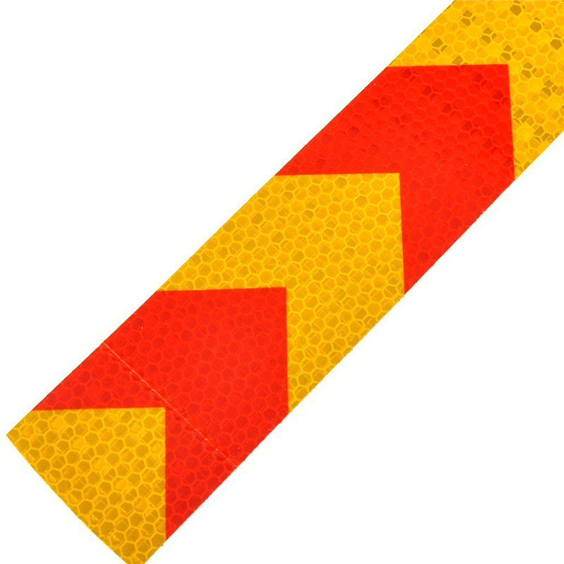 5 cm * 3 m Auto Reflecterende Tape Decoratie Stickers Auto Waarschuwing Veiligheid Reflectie Tape Film Auto Reflector Sticker op auto Styling: 4