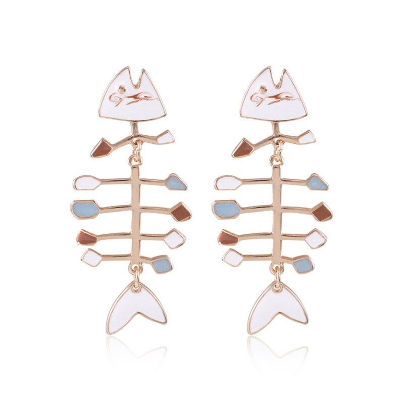 Vintage Acryl Hollow Vlam Oorbellen Mode Persoonlijkheid Overdreven Hart Dangle Earring Accessoire Voor Vrouwen: 8