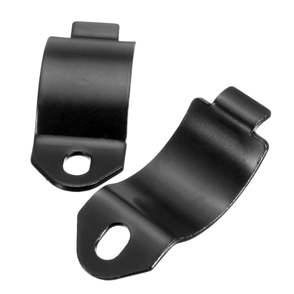 Support universel de clignotant de moto en métal, pinces de fourche de relocalisation, support de lampe pour fourche avant de moto