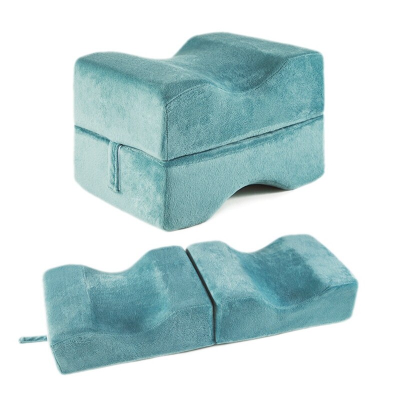 Body Memory Cotton Leg Pillow Sleeping Orthopedic Sciatica Back Hip Joint Pain Relief Thigh Leg Pad Cushion Home