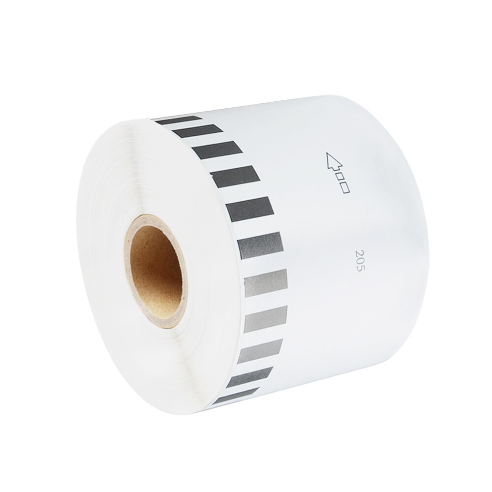 AOMYA 2 Rolls Label tape DK-22205 Label 62mm*30.48m 22205/DK2205 for Brother Transferable rubber/paper