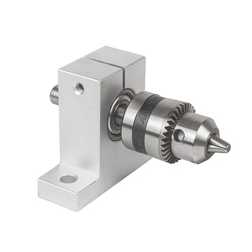 Three-jaw chuck spindle assembly mini lathe woodworking beads machine round ball machine Cutting Grinding Spindle: Bracket