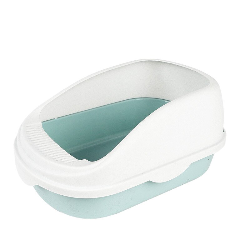 PSM Kit de adiestramiento de arenero gato cerrado, bandeja de plástico para arena de gatos, arenero gato, pala para arena para gatos, limpieza extraíble