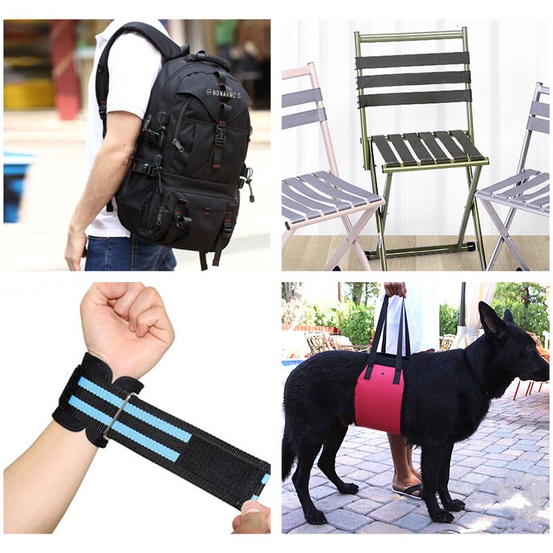 DIY 3 Yards Length 1 Inch (25mm) Width Nylon Webbing Strapping many Color