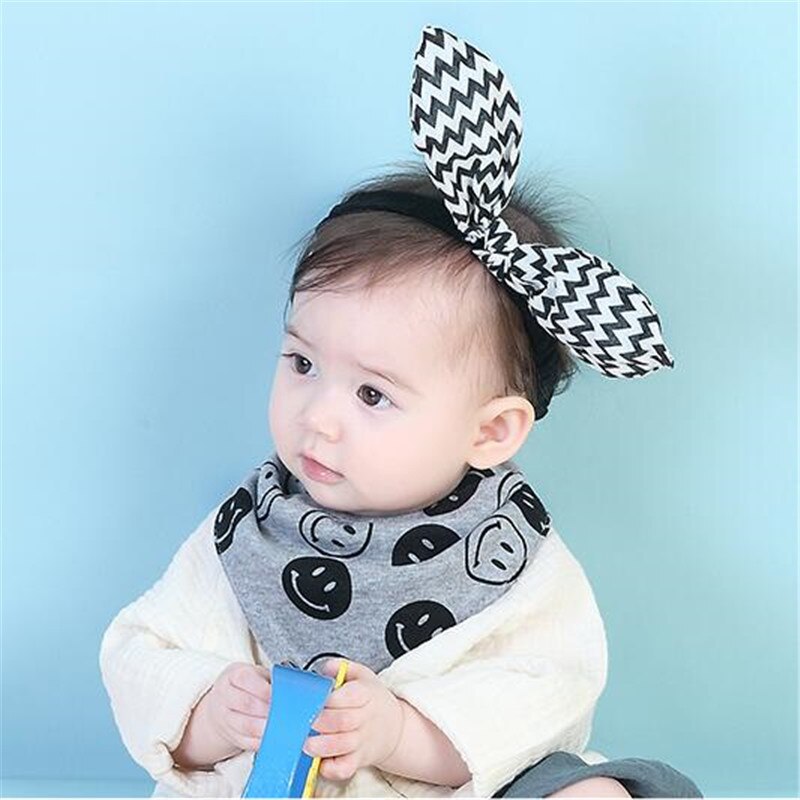 Babyjongens slabbetjes katoenen babymeisjes slabbetjes 0-3y baby bandana slabbetjes kinderen driehoekige sjaal dubbelzijdig iedereen kan dragen