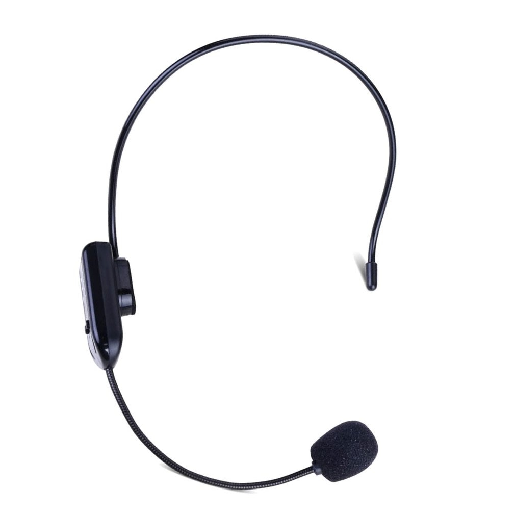 Mini Portable 2.4G Wireless Microphone Headphones Amplifier Radio Microphone for PC Speaker Teacher Conference Guide
