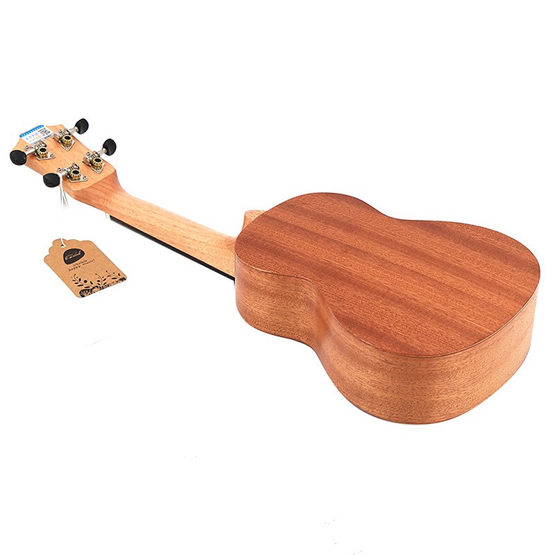 21 Inch Soprano Ukulele Set Sapele Wood 21Inch Hawaii Uke 4 Strings Mini Guitar Rosewood Fingerboard Neck for Beginner
