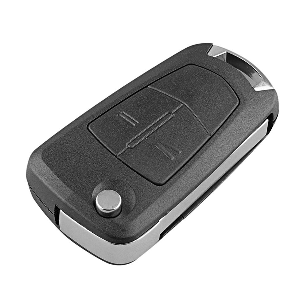 2 Butoons Remote Flip Folding Key Shell Case Fob Vervanging Voor Vauxhall / Opel / Astra H / Corsa D / Vectra C Voor