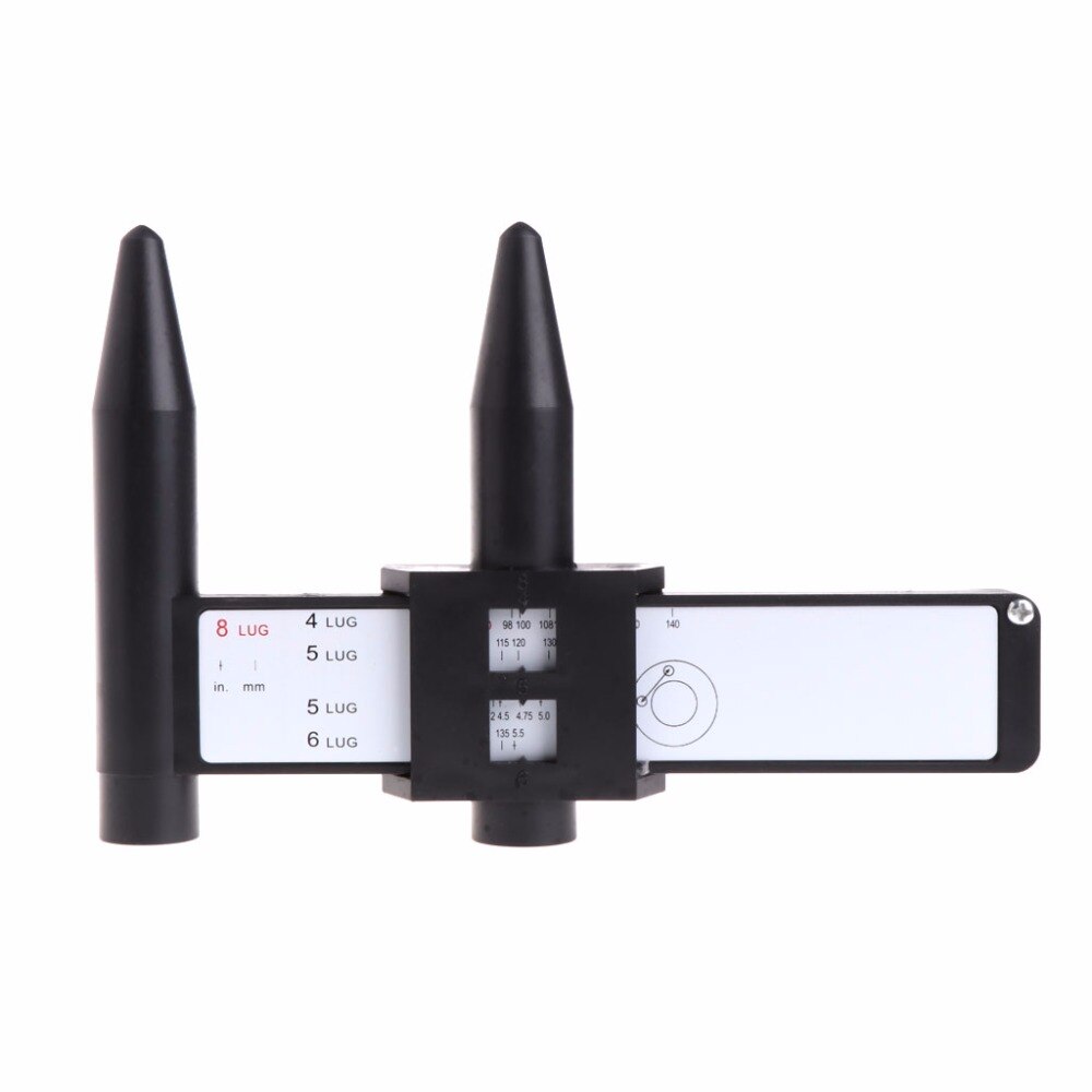 4 5 6 8 Holes Lug Wheel Bolt Pattern Gauge Quick Measuring Measurement Hand Tool Jy25 19 Droship