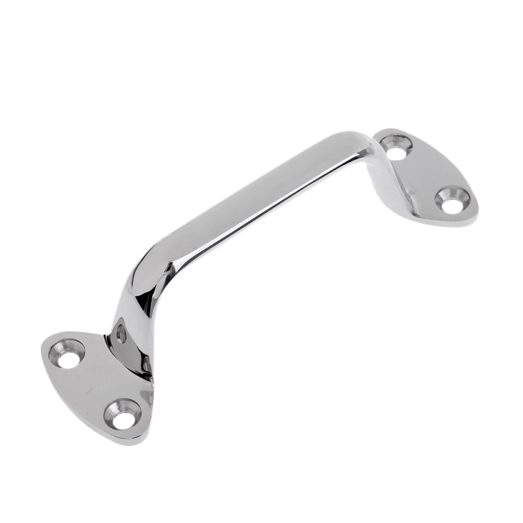 Heavy Duty 316 Stainless Steel Boat Marine Grab Handle With 2 Holes - 6 Inch