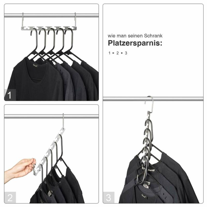 Drying Racks Magic Metal Wonder Closet Hook Space Saving Clothes ABS Drying Racks Rack Hanger Organizer Solid