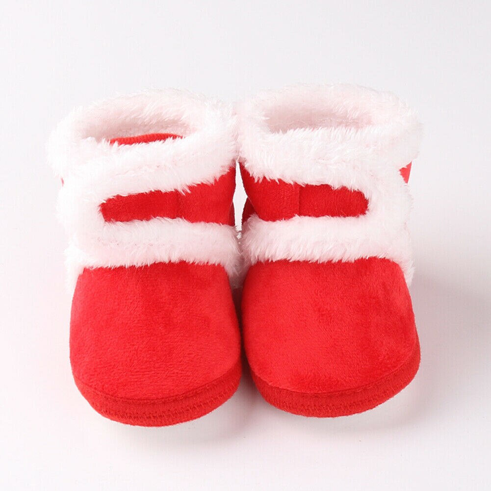 Kinderen Laarzen Pasgeboren Baby Leuke Winter Booties Zool Kinderwagen Schoenen Warm Boot Crib Prewalker Unisex Leuke Schoenen 0-18M: C / 7-12 Months