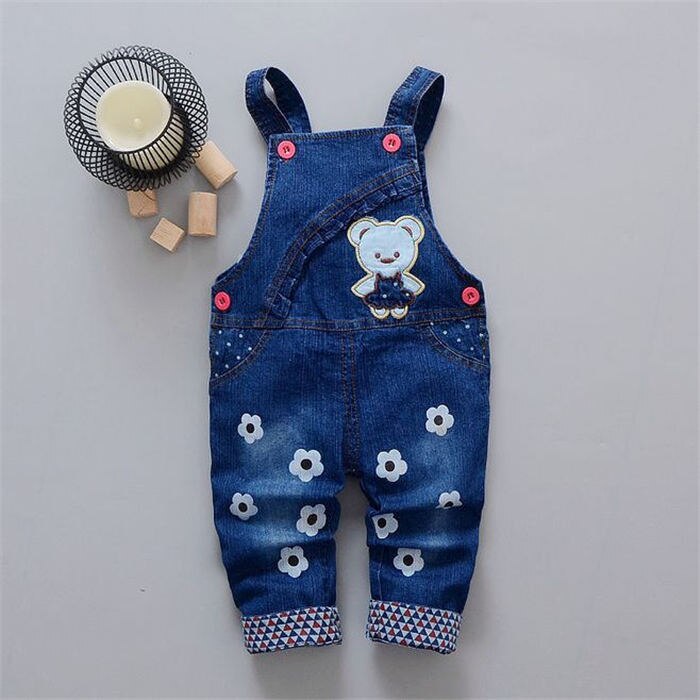 Bibicola 2020 primavera outono calças da criança criança infantil algodão denim macacão bebê meninos bib calças