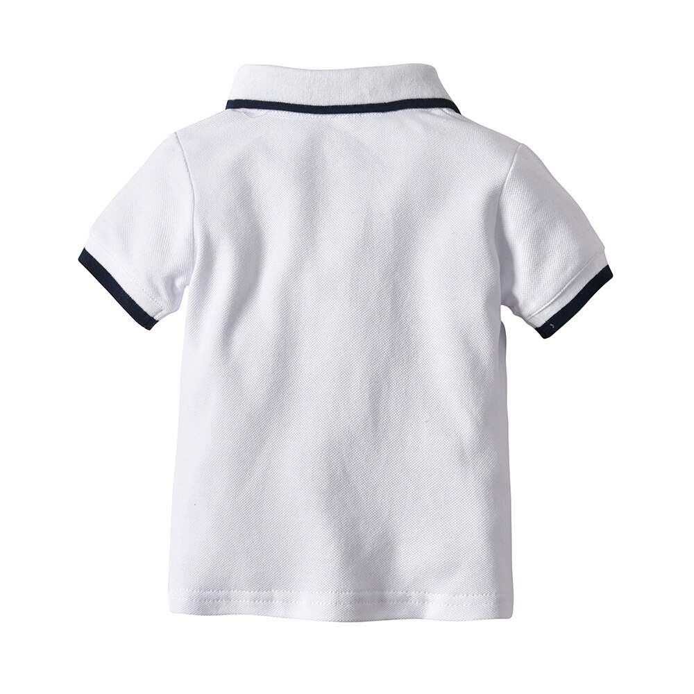 Top en Top Zomer Baby Boy Mode Gentleman T-shirt Korte Mouw Katoen Peuter Tops Baby Kleding