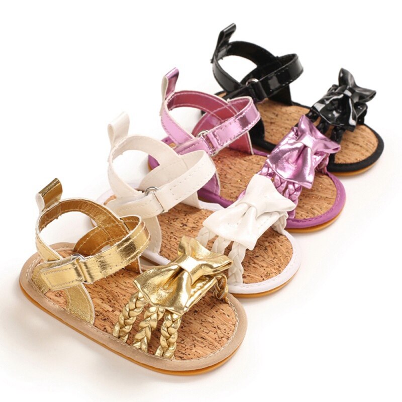 Meisjessandalen zomer casual peuter baby meisjessandalen zomer kinderen strandsandalen strik schoenen