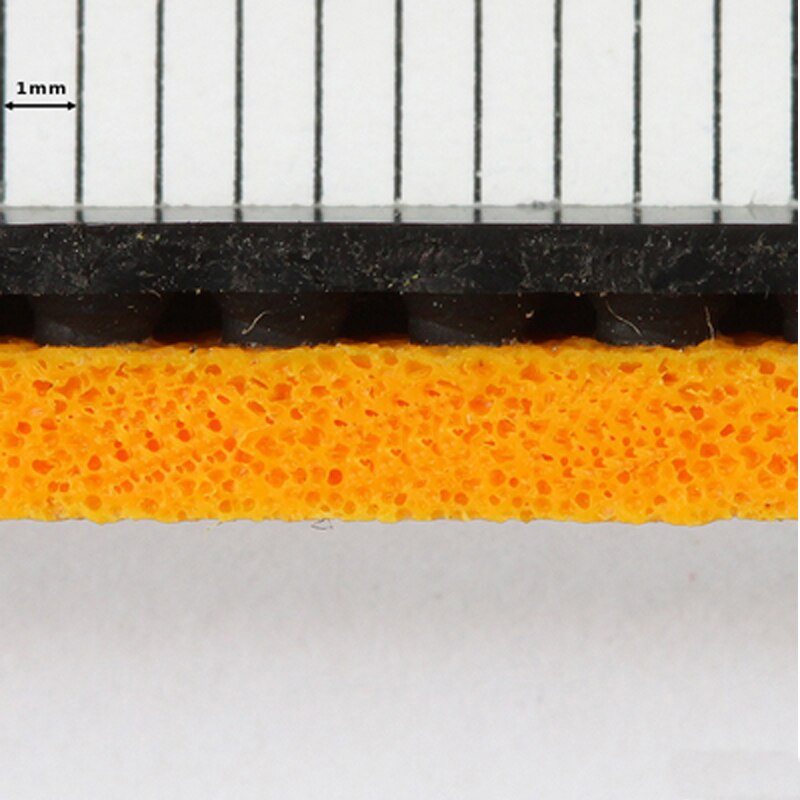 Caoutchouc de ping-pong de ping-pong de TG-3 de DHS horizon TG 3-60 TG III TG3-60 avec l'éponge Orange 2.1mm