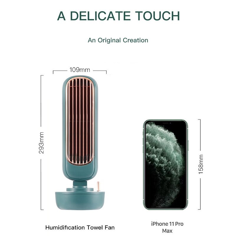 Draagbare Water Spray Mist Fan Elektrische Usb Oplaadbare Handheld Mini Ventilator Koeling Airconditioner Luchtbevochtiger Voor Outdoor