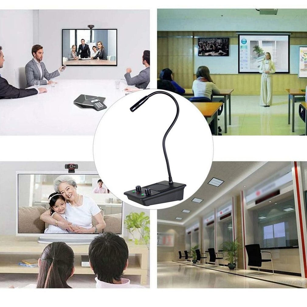 Bank Intercom System Two-way Window Intercom Loudspeaker Pharmacy Bank Intercom With High Clear Loudspeaker