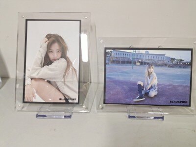 Magnetic Photo Frame Card Collection Display Holder Postcard 5/6 Inch Autographed Photo Album Card Storage Display Chase Star