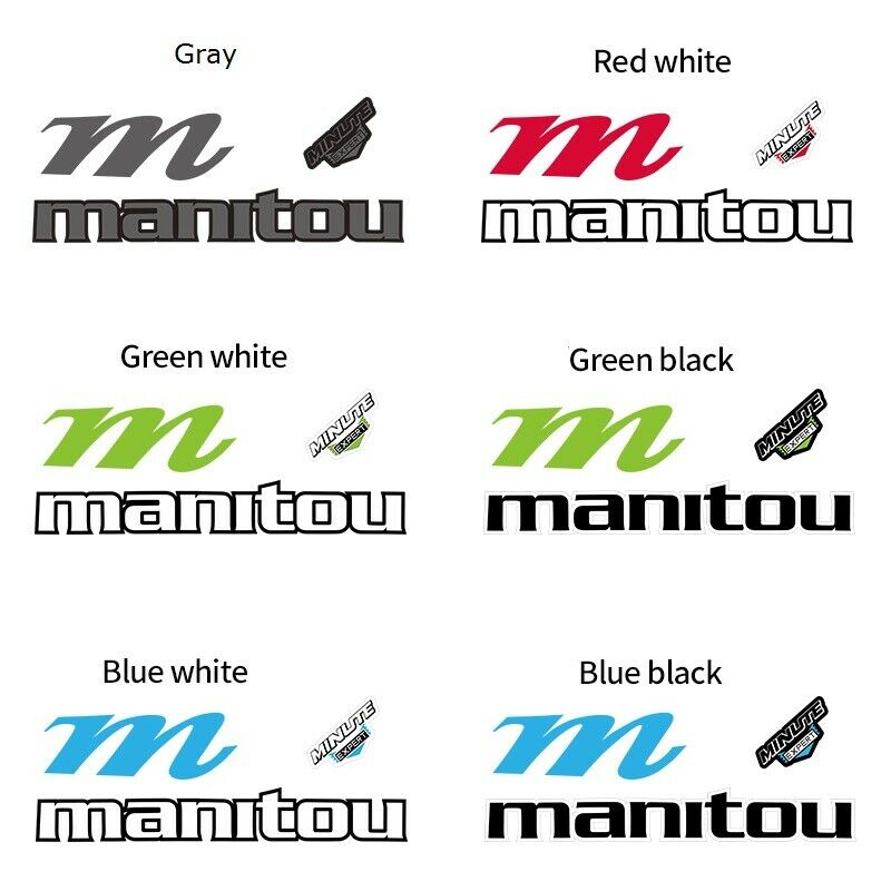 Manitou – autocollant de fourche EXPERT MINUTE, pour vtt, vélo de montagne, décalcomanies de cyclisme