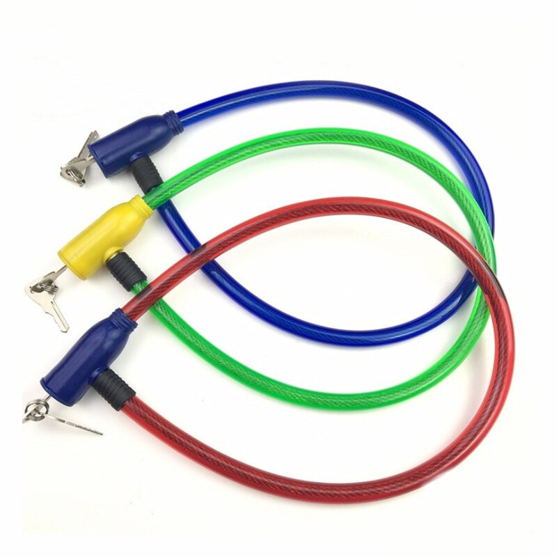 Metal Bicycle Safety Lock Universal Anti-Theft Bicycle Lock Bicycle Motorcycle Electric Vehicle Safety Lock With 2 Keys