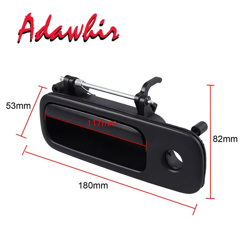 Mecanismo de manija de puerta exterior y trasera, para VW GOLF IV (1J) 1997-2006 1J6827565B