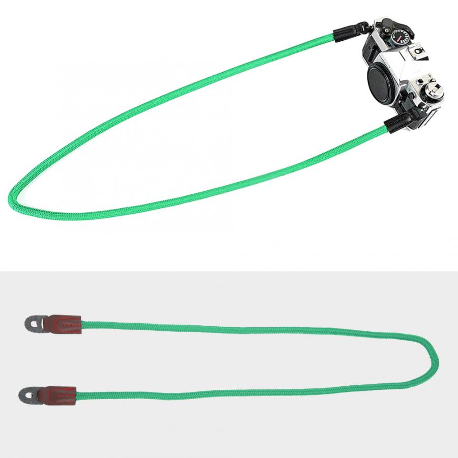 Corda montanhismo colorida de nylon, corda para câmera, alça de pescoço, cinto para dslr fotografica