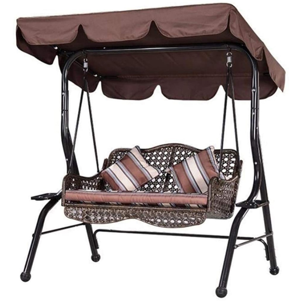 Outdoor Courtyard Swing Canopy Ceiling Cover Sunshade Shelter Waterproof Awning Dust-proof