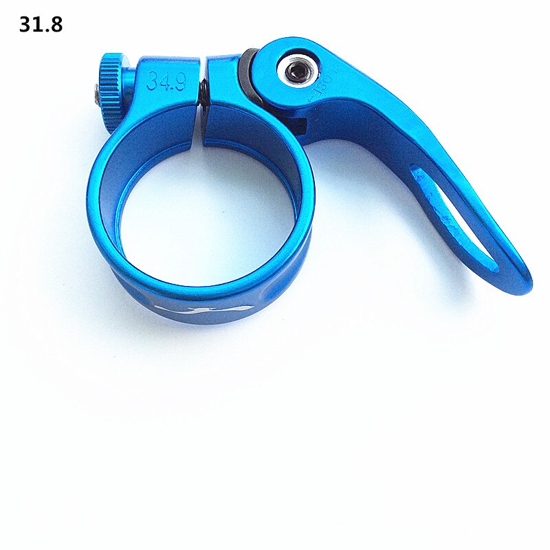 Ultralichte aluminium snelspanner racefiets mtb mountainbike zadel zadelpen zadelpenklem 31.8mm 34.9mm 40g