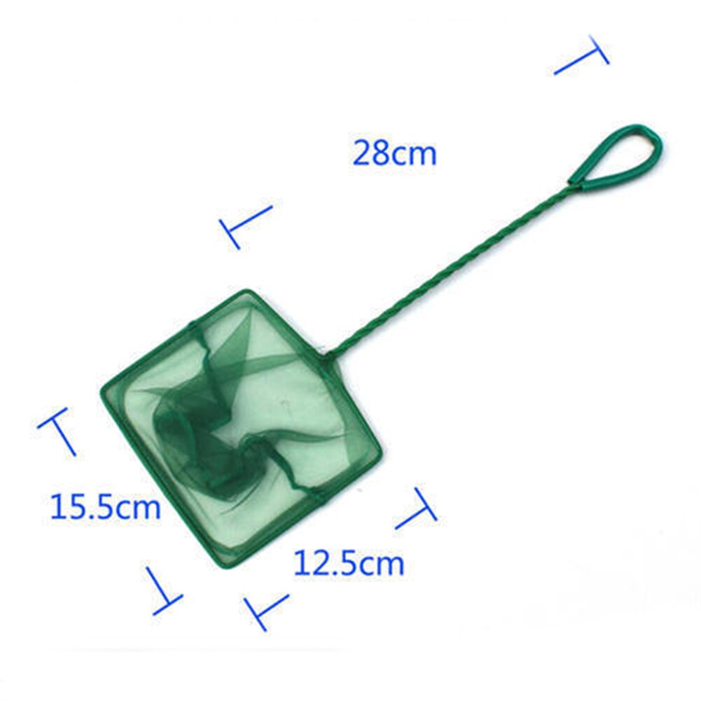 poisson d'aquarium 1 Pc utile Portable Long manche carré Aquarium réservoir de poisson filet de pêche épuisette pour poisson #326