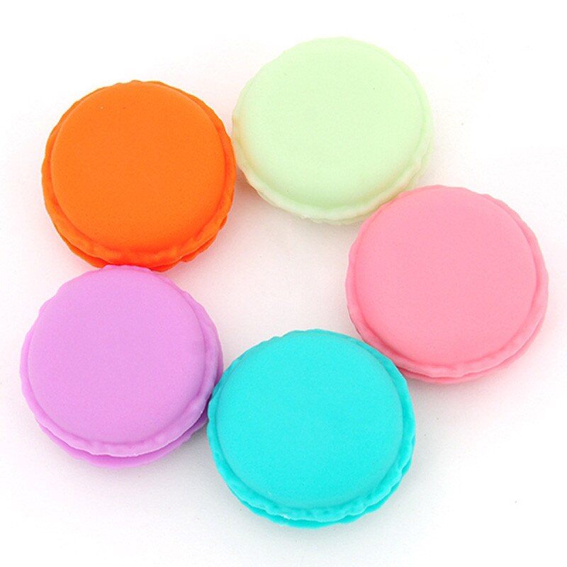 6 pçs mini sacos de telefone de alta qualidade bonito cartão sd cabos universal macarons caixa de armazenamento casos de plástico multi-purpose bolsa de transporte: Default Title