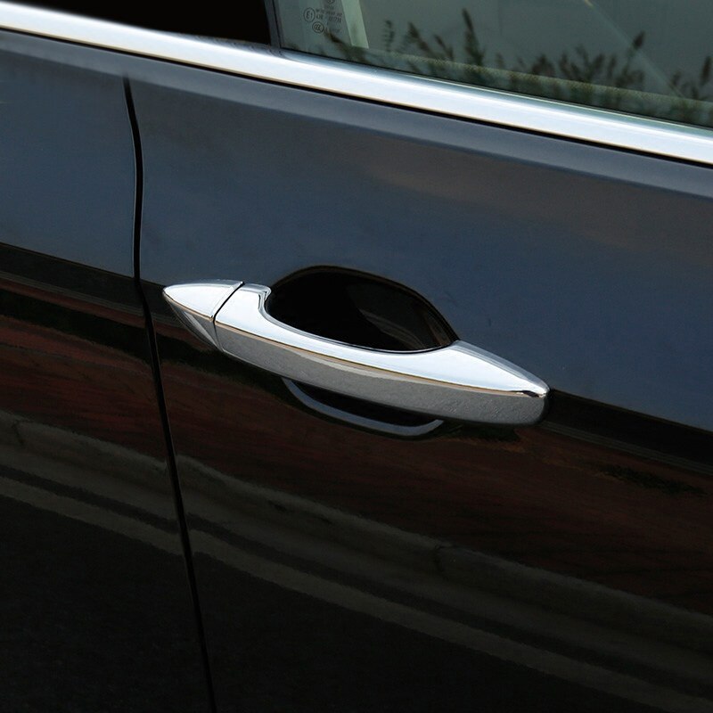 Poignées de porte extérieur chromées pour VW Volkswagen Passat B8 Sedan Wagon – , avec cadre, garniture de voiture