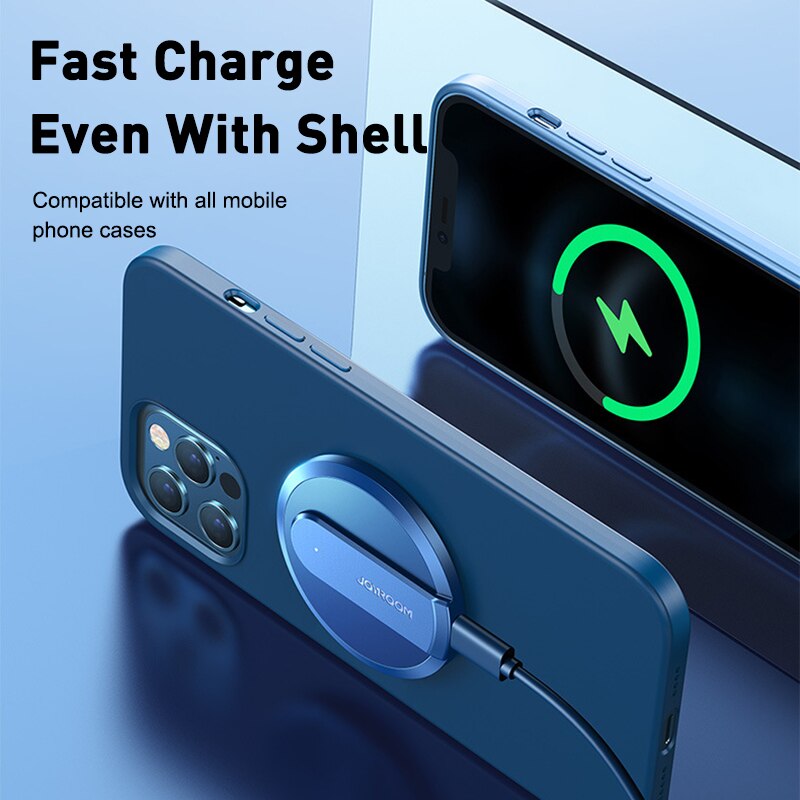 15W Wireless Charger Magnet Charge Dock For IPhone 12 IPhone 12 Mini IPhone 12 Pro FAST Charger In Stock