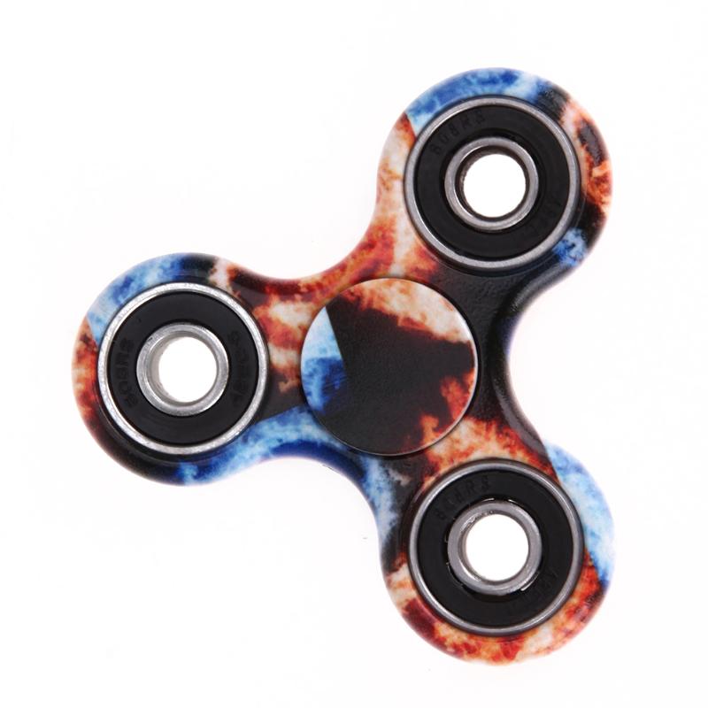 Bambini Autism Punta Delle Dita Giroscopio Rotazione A Mano Spinner In Lega di Alluminio con LED di Giocattoli Per Bambini Fidget Spinner Alleviare Lo Stress Toy Boy: 10