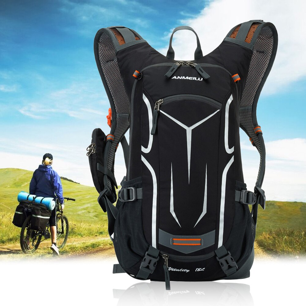 Anmeilu 18L Klimmen Rugzak Fietsen Rugzak Mannen Vrouwen Outdoor Sporttas Waterdichte Camping Wandelen Rugzak Met Regenhoes