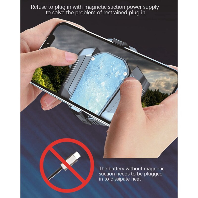 Halfgeleider Mobiele Telefoon Radiator Mobiele Telefoon Game Gamepad Houder Radiator Voor Iphone Android Telefoon Universal