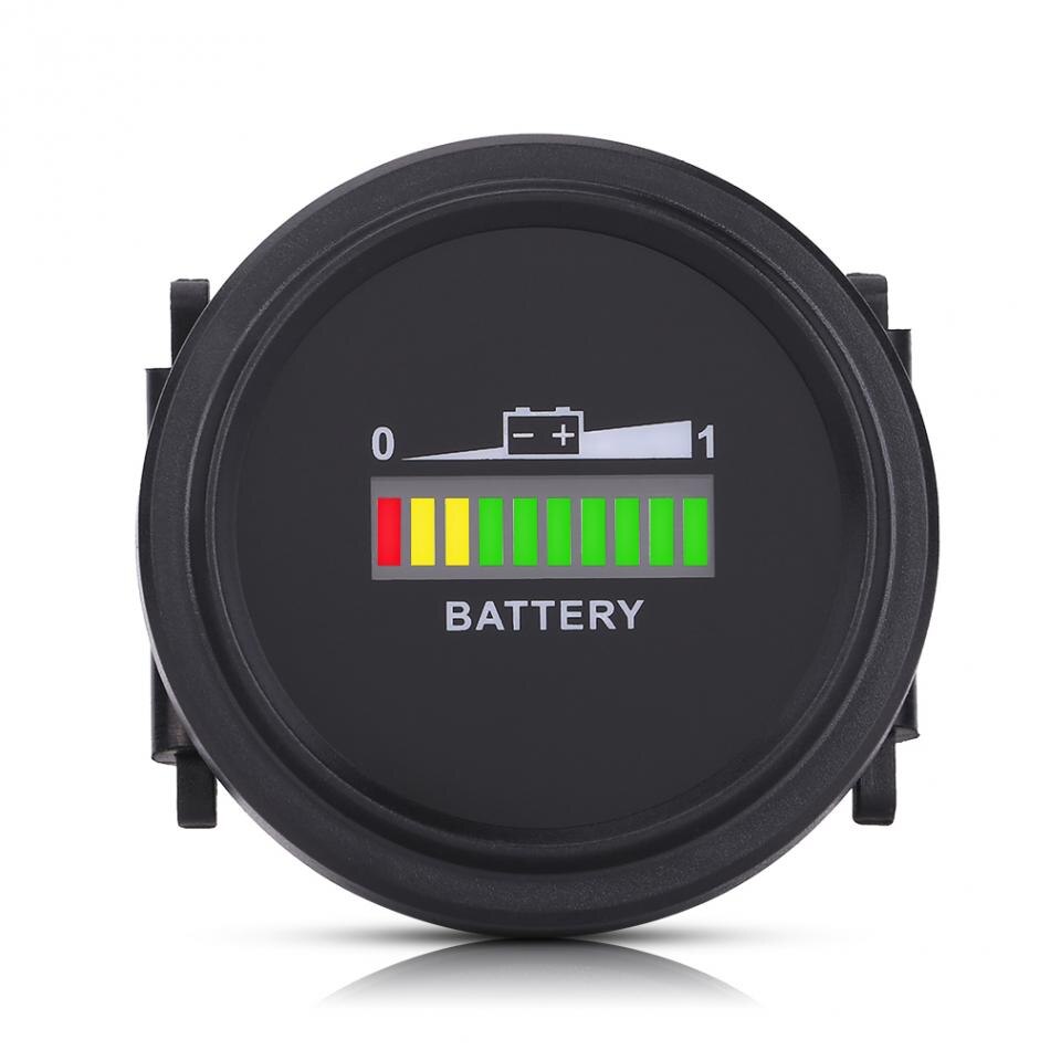 12 V/24 V/36 V/48 V/72 V LED Digitale Batterij Indicator Meter Gauge voor Golfkar Auto Styling
