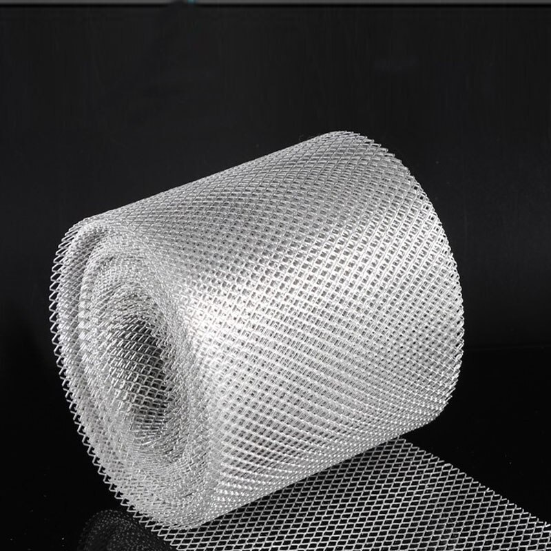40Inch Breed 1 Meter Roll Zachte Rvs SUS304 3X6Mm Diamant Gat Strekmetaal Vel screen Speaker Filter Netto