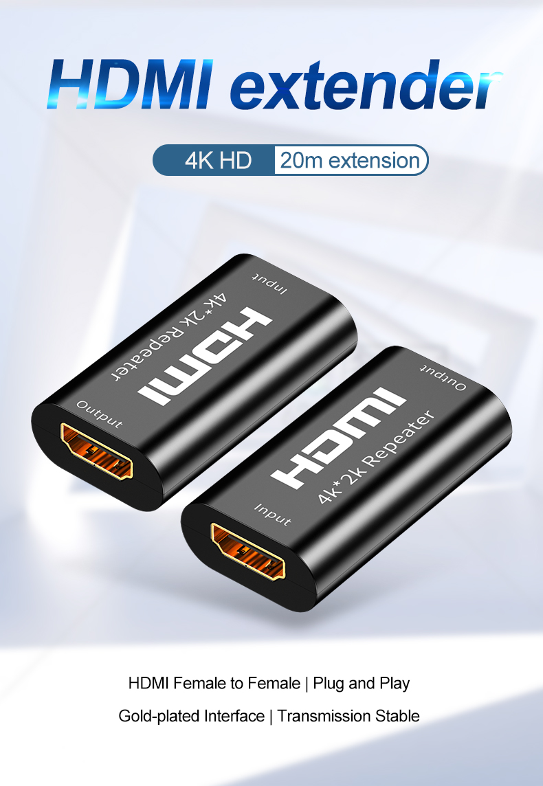 Purelink actieve HDMI signaalversterker met 18 Gbit/s en jitter cleaner