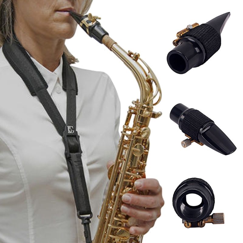 Altsaxofoon bakeliet mondstuk saxofoon rietbinder gesp muziekinstrument accessoires saxofoon reserveonderdelen