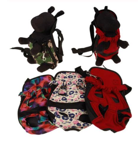 Pet Carrier Backpack Adjustable Pet Front Cat Dog Carrier Travel Bag Legs Out K