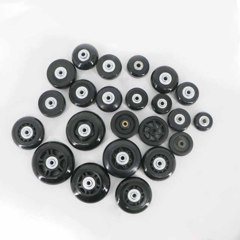 Bagage kuffert hjul reparation kuffert tilbehør bagage universal hjul udskiftning 360 spinner lydløse hjul