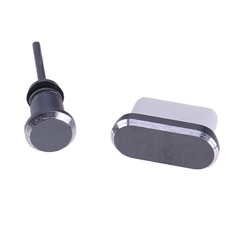 3.5Mm Koptelefoon Jack Type C Telefoon Opladen Poort Sim-kaart Usb C Stof Plug Voor Xiaomi Huawei Samsung Iphone