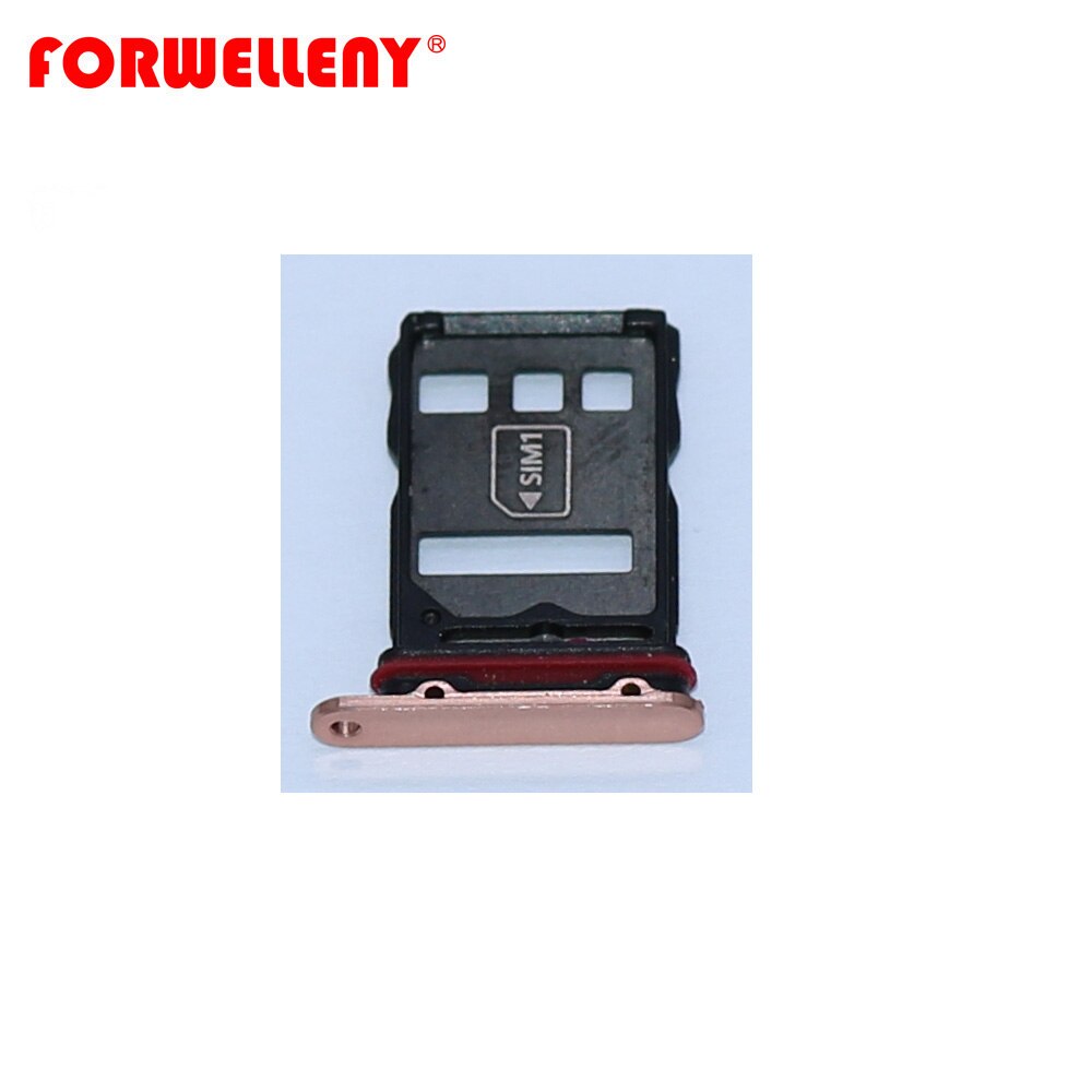 Dla huawei kumpel30 zawodowiec kumpel 30 zawodowiec uchwyt na karty mikro Sim adapter na tace czarny niebieski złoty: złoto