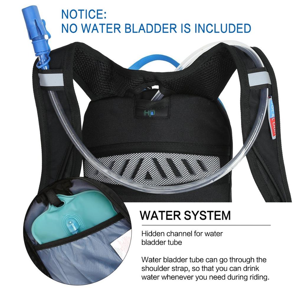Waterdichte fietsrugzak 6l heren dames mtb mountainbike waterzak nylon fietsen wandelen kamperen hardlopen hydratatie rugzak