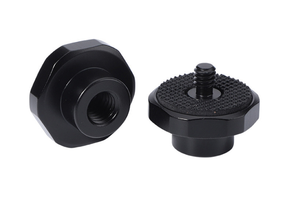2x Camera Accessoires 3/8-1/4 Conversie Schroef Hexagon Schroef Statief Accessoires Pan Tilt Camera Schroef 3/8 &quot;-16 1/4&quot;-20