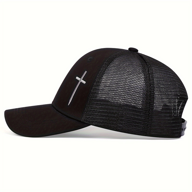 Hüfte hüpfen Baseball Gittergewebe Deckel Kreuz stickerei Baumwolle Snapback Hütte Papa Hütte Einstellbar Männer Frauen Sommer Ich bin freien Sonnenhüte