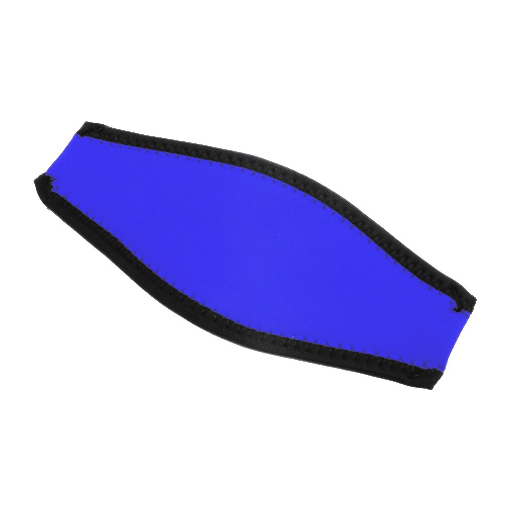 Duikers Duiken Verstelbare Fit Masker Band Haar Bescherming Gear Wrap Duiken Masker Strap Cover Neopreen: Royal Blue