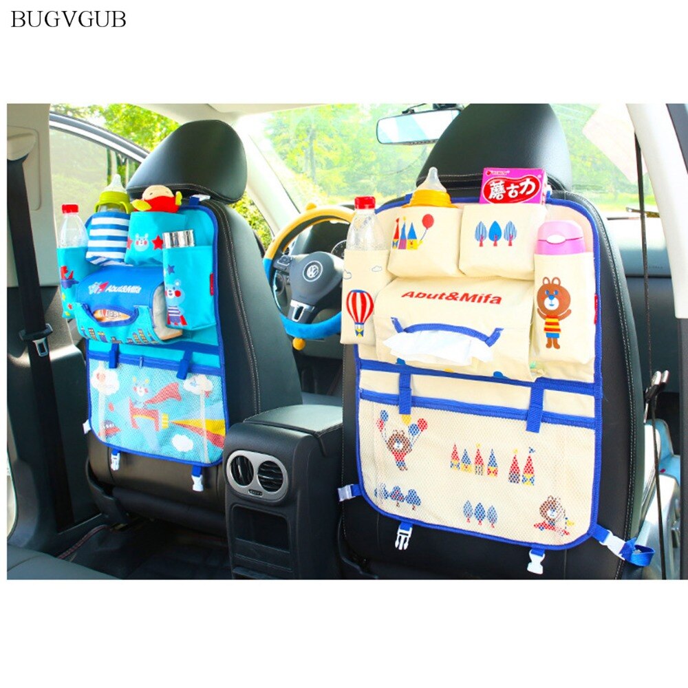 Auto voiture organisateur banquette arrière sac voiture-style titulaire multi-poche siège laine feutre stockage conteneur suspendus boîte voiture stockage pour enfant